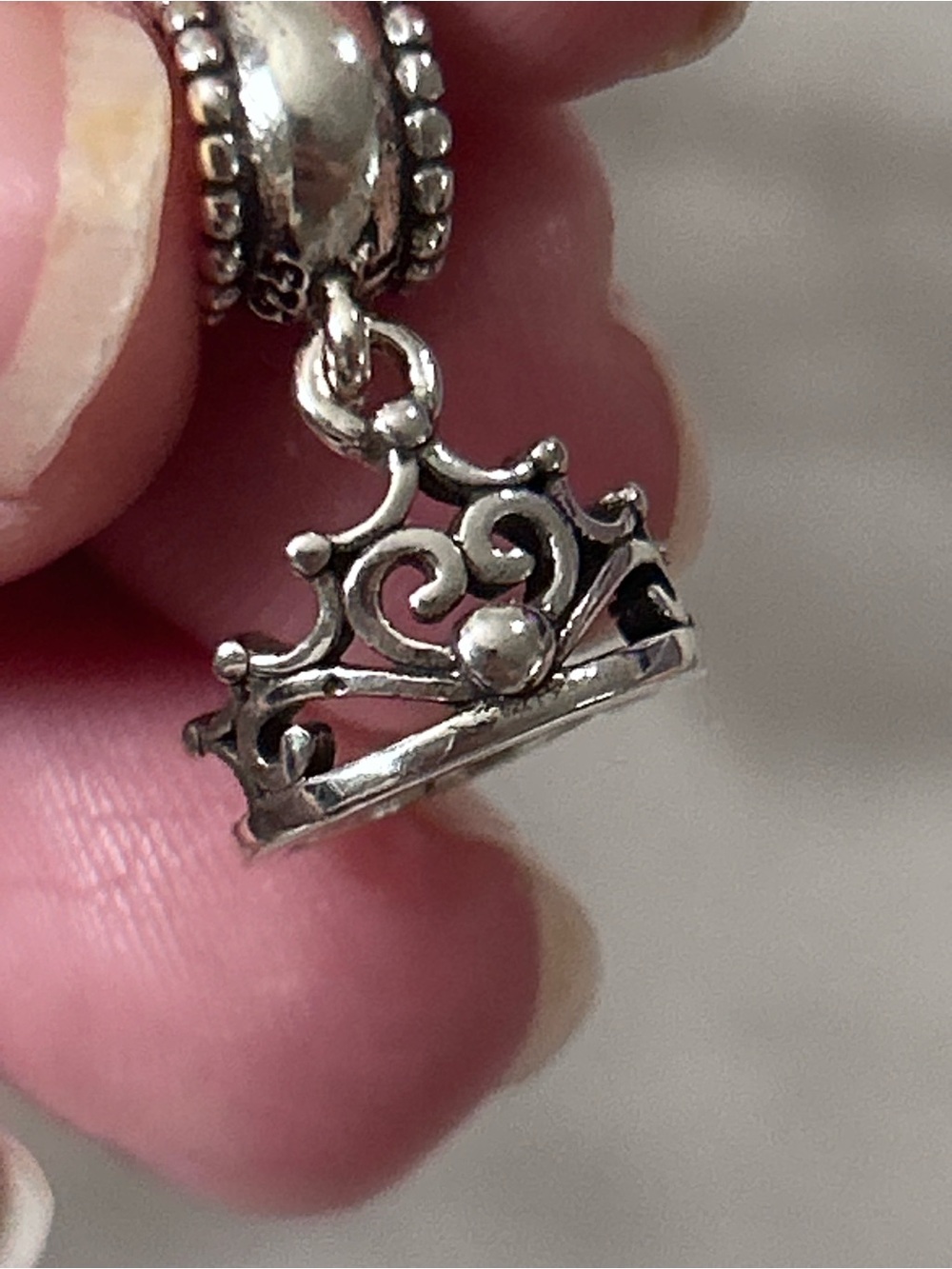 Pandora Tiara Crown Dangle Charm